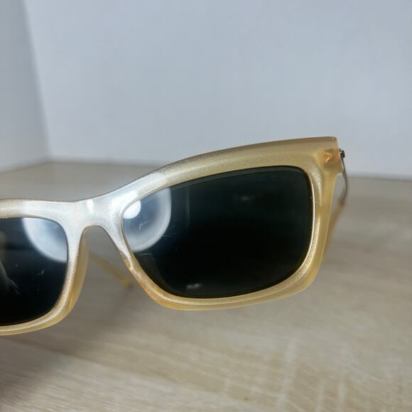 Michael Kors MK2087U Stowe Sunglasses Gold Beige Transparent 54-17-140 354087